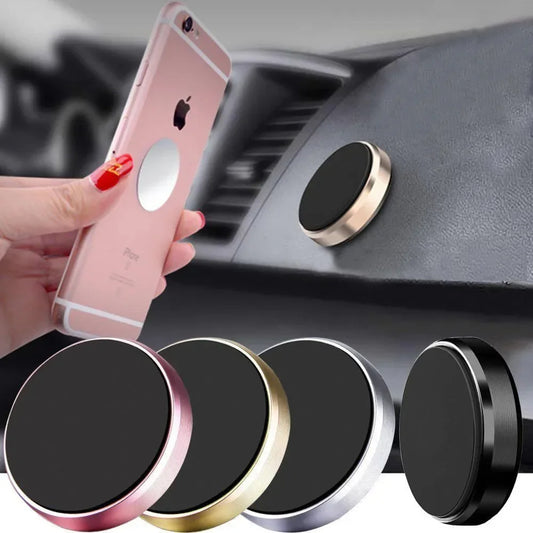 Magnetic Car Phone Holder Universal Car Phone Stand for iPhone Xiaomi Huawei Samsung Dashboard Wall Mounted Car Magnet Sticker