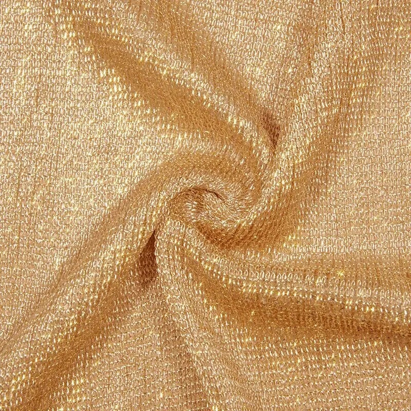 Gold Thread Tassel Scarf Shawl For Women Luxury Glitter Silver Scarves Ladies' Fashionable Simple Party Shawls 160*50cm